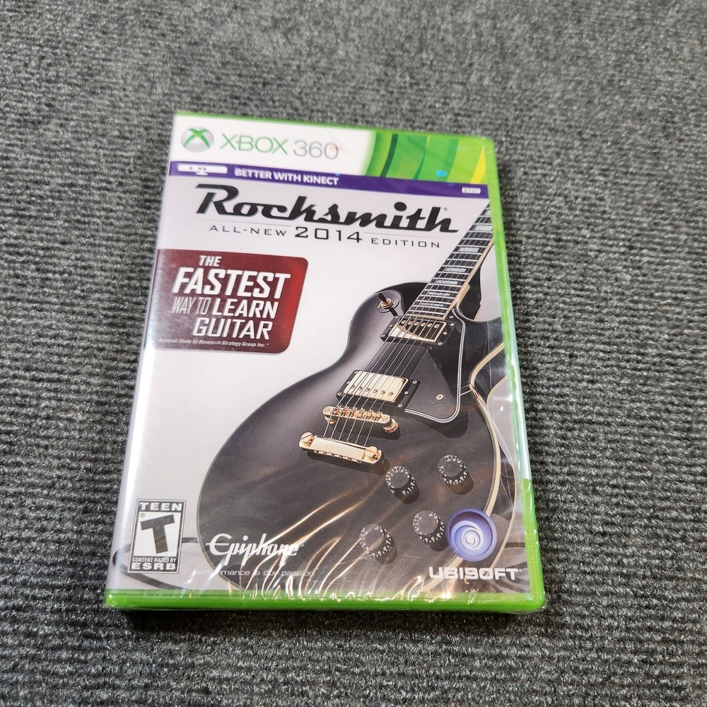 Rocksmith -- 2014 Edition (Microsoft Xbox 360 2013 Sealed NEW